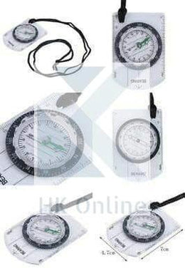 Handy Outdoor CAMPING, HIKING, BASEPLATE COMPASS -Lanyard Compass, Ruler, Scale