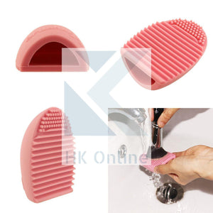 Silicone BRUSH EGG -Make Up Brush Cleaner, Easy Use, Easy Rinse