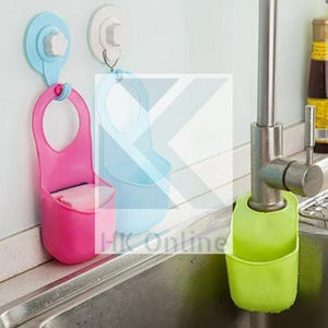 Handy TAP SPONGE Holder -Holds Soap, Scrunchie