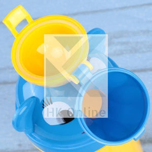 Easy Clean Toddler POTTY TRAINING CHAIR Seat & Travel Urinal, Removable Potty Lid (BLUE)