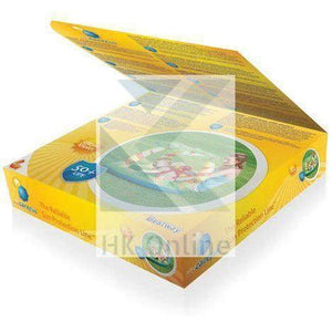 Bestway 'UV Careful' JUNGLE PADDLING POOL -26L Soft Comfort Floor & Palm Sunshade W99 x L91 x H71cm
